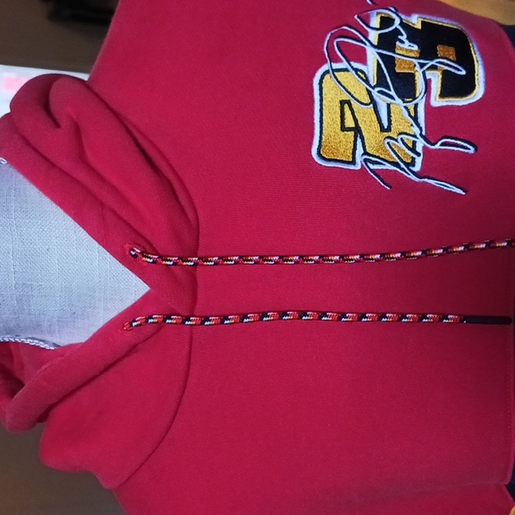 Jordan Other - MICHAEL AIR JORDAN HOODIE YELLOW/RED MEDIUM